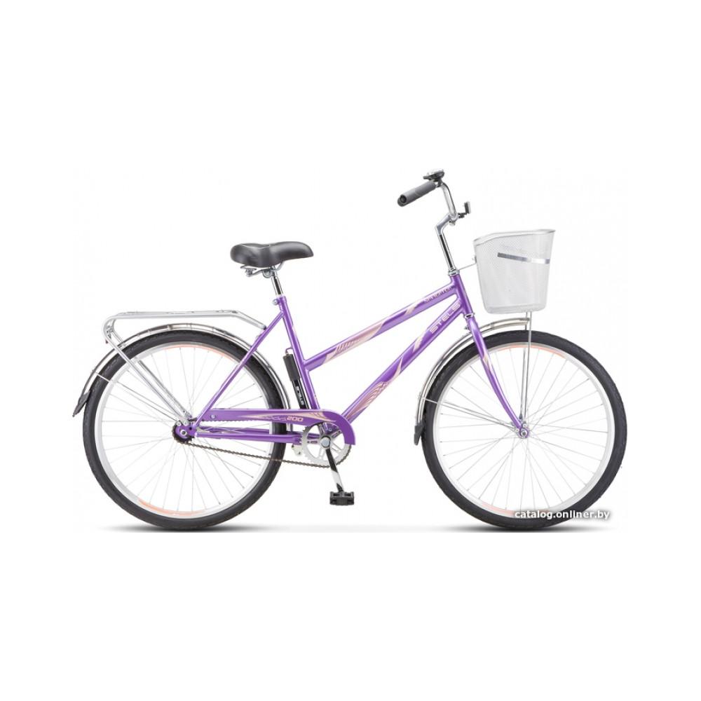 Велосипед городской Stels Navigator 200 Lady 26 Z010 2022 (фиолетовый)