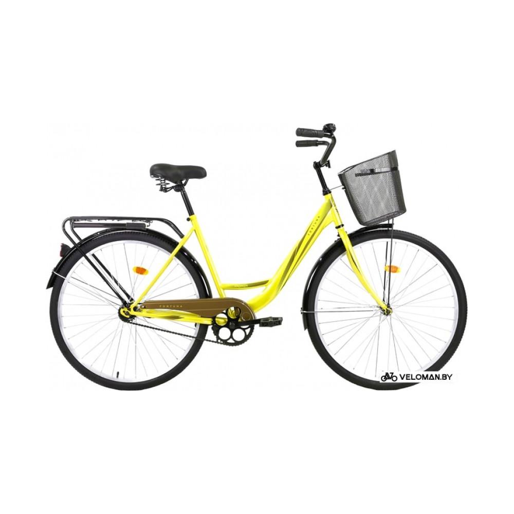 Велосипед Krakken Fortuna 2020 (желтый)