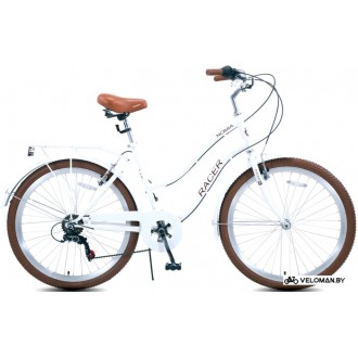 Велосипед городской Racer Nomia 26 2021 (белый)