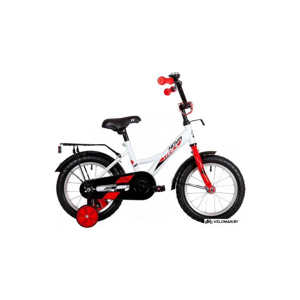 Детский велосипед Novatrack Astra 14 2022 143ASTRA.WT22 (белый)