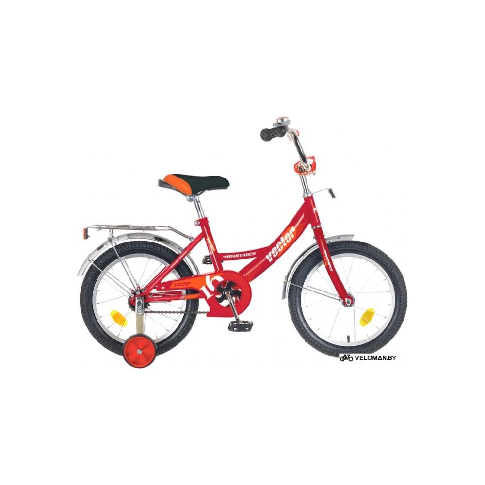 Детский велосипед Novatrack Vector 12 (красный)