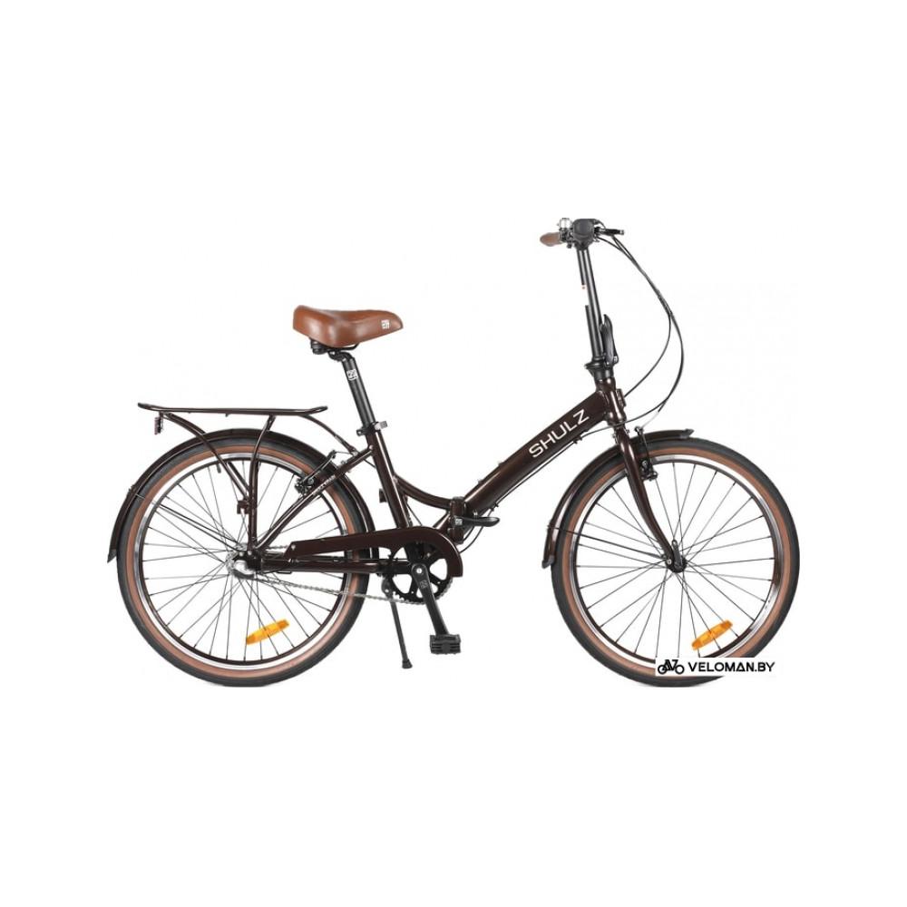 Велосипед городской Shulz Krabi V-brake 2023 (коричневый)