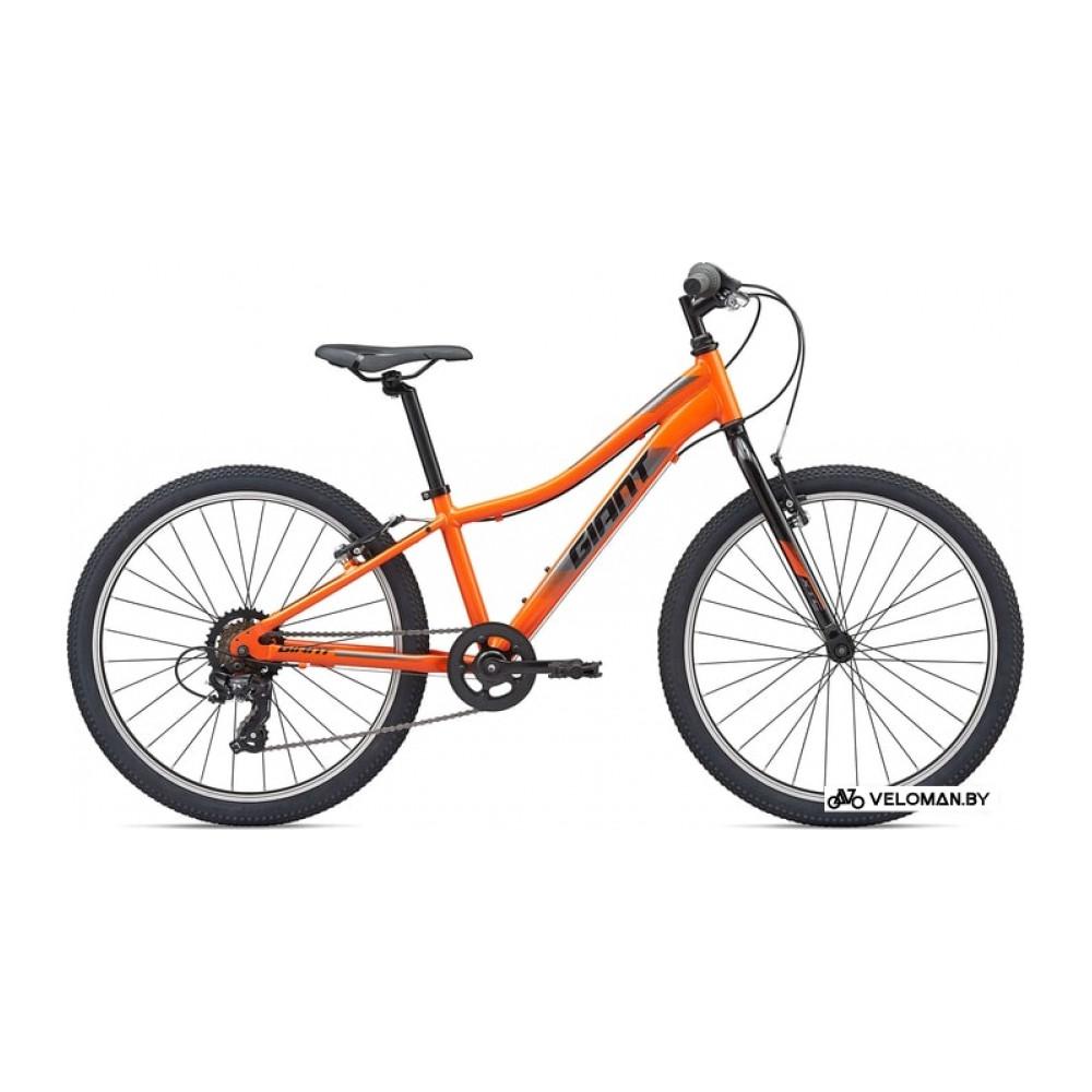 Велосипед горный Giant XTC JR 24 Lite 2021 (оранжевый)