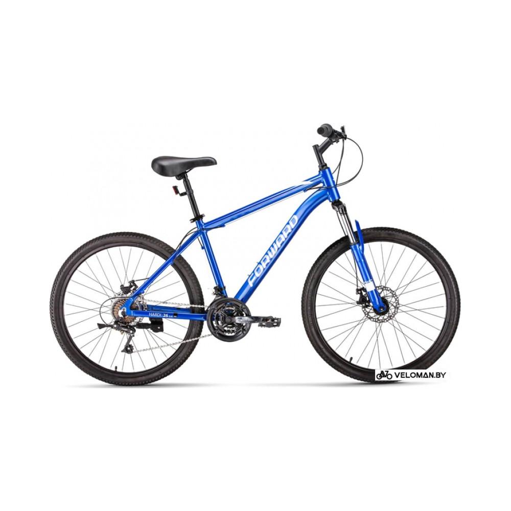 Велосипед Forward Hardi 26 2.0 D р.18 2022 (синий/бежевый)