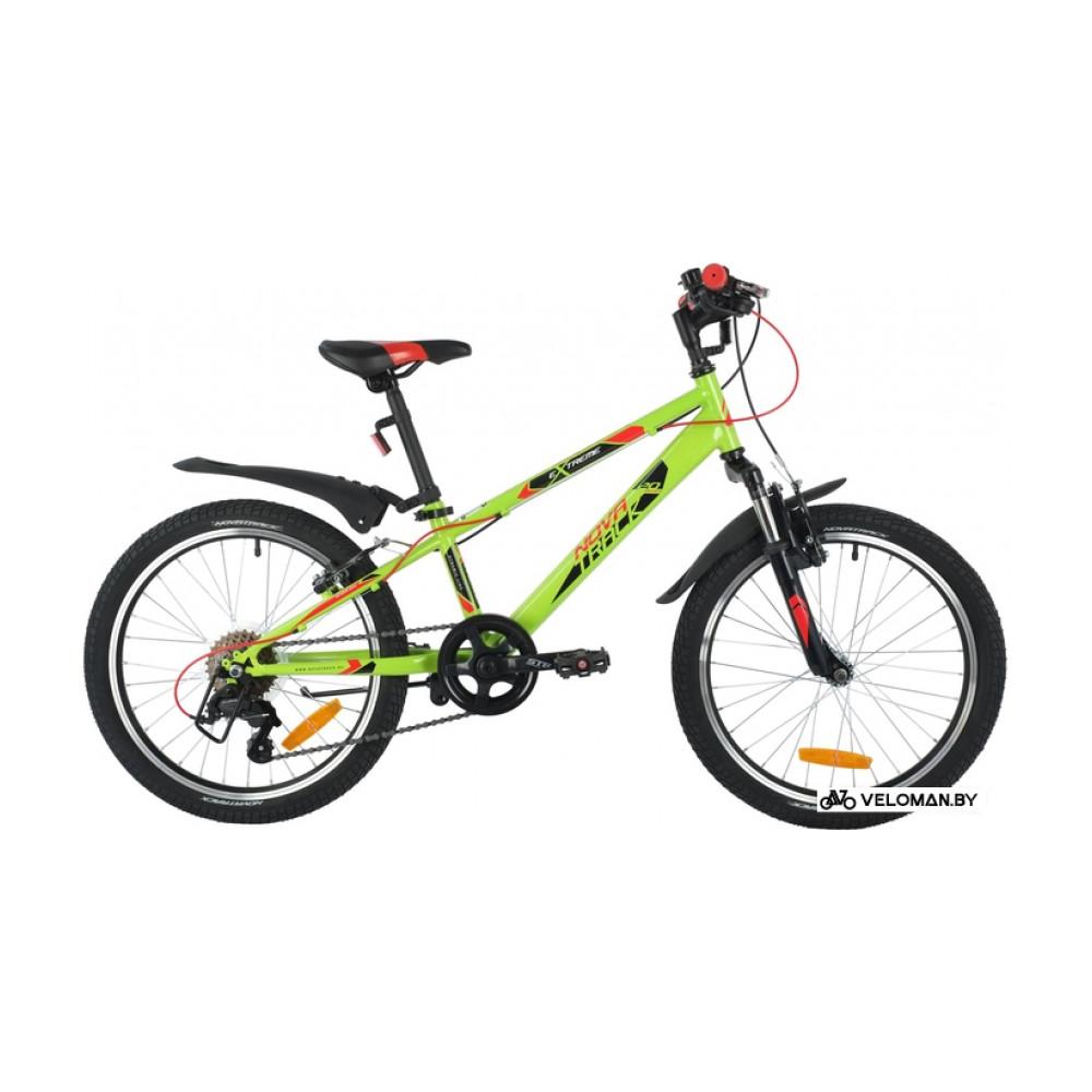 Детский велосипед Novatrack Extreme 6 V 2021 20SH6V.EXTREME.GN21 (зеленый)