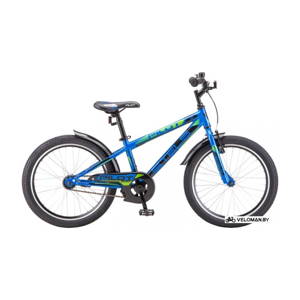 Детский велосипед Stels Pilot 200 Gent 20 Z010 (синий, 2019)
