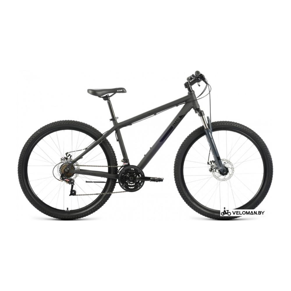 Велосипед горный Altair AL 27.5 D р.15 2022 (черный матовый/черный)