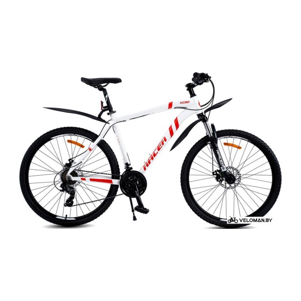 Велосипед Racer XC90 27.5 2021 (белый)