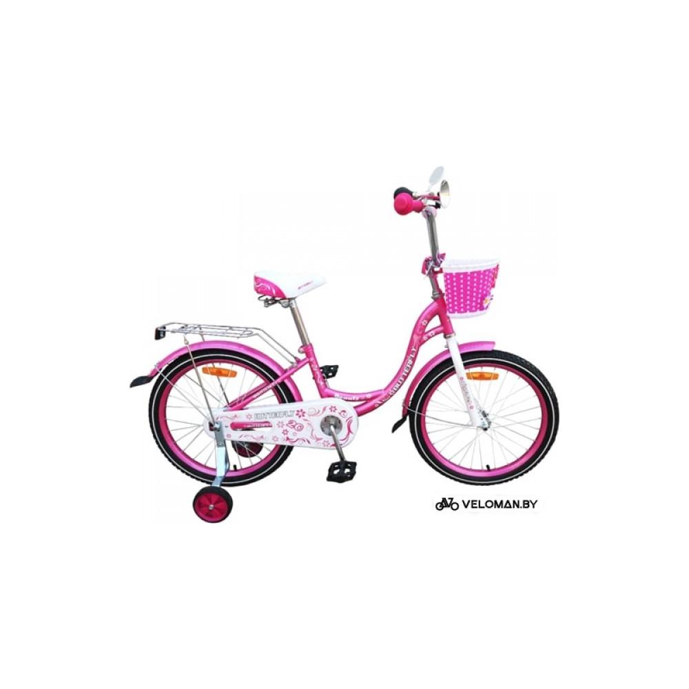 Детский велосипед Favorit Butterfly 16 (розовый, 2018)