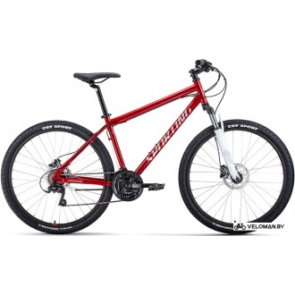 Велосипед горный Forward Sporting 27.5 3.2 HD р.17 2022 (темно-красный/серебристый)