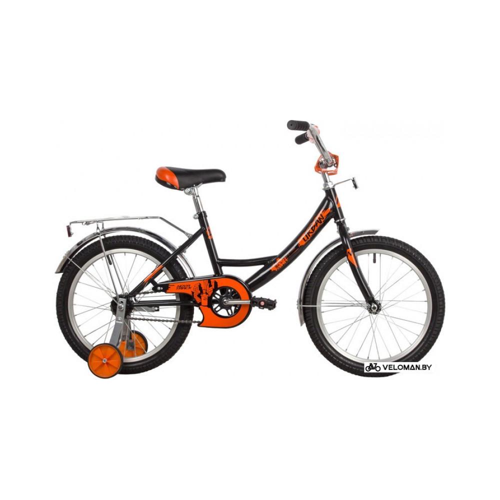 Детский велосипед Novatrack Urban 18 2022 183URBAN.BK22 (черный)