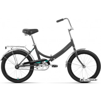 Велосипед городской Forward Arsenal 20 1.0 2022 (темно-серый)