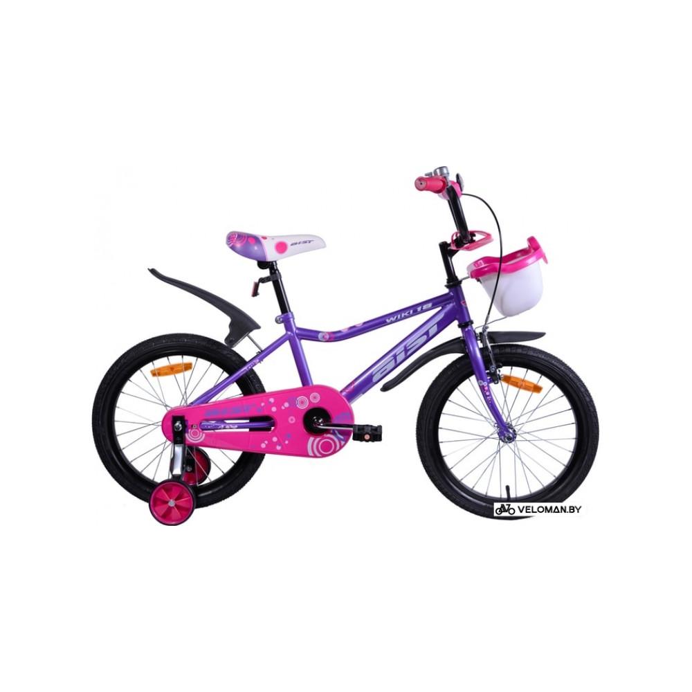Детский велосипед AIST Wiki 20 2020 (фиолетовый)
