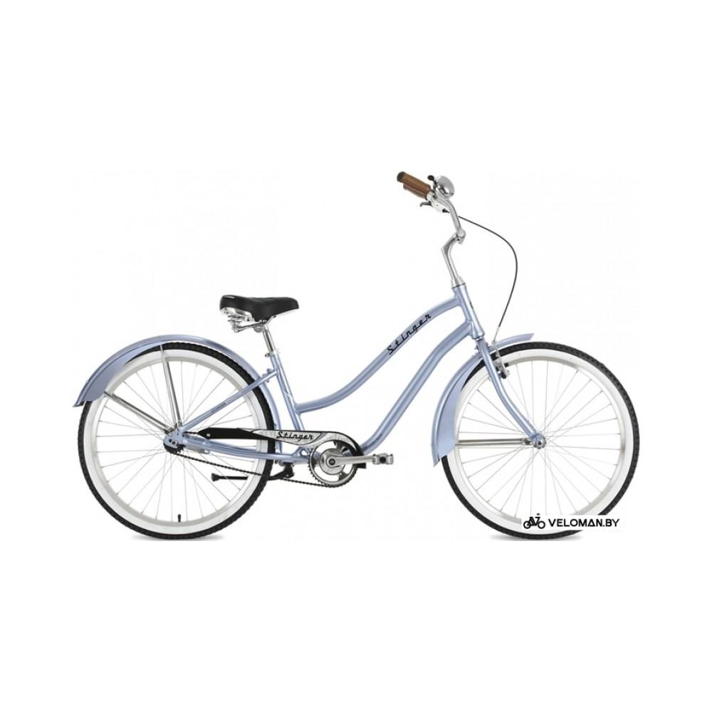 Велосипед Stinger Cruiser Lady 2021 (голубой)
