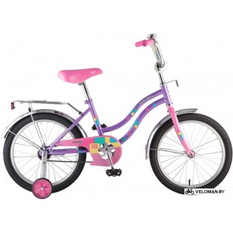 Детский велосипед Novatrack Tetris 18 (фиолетовый)