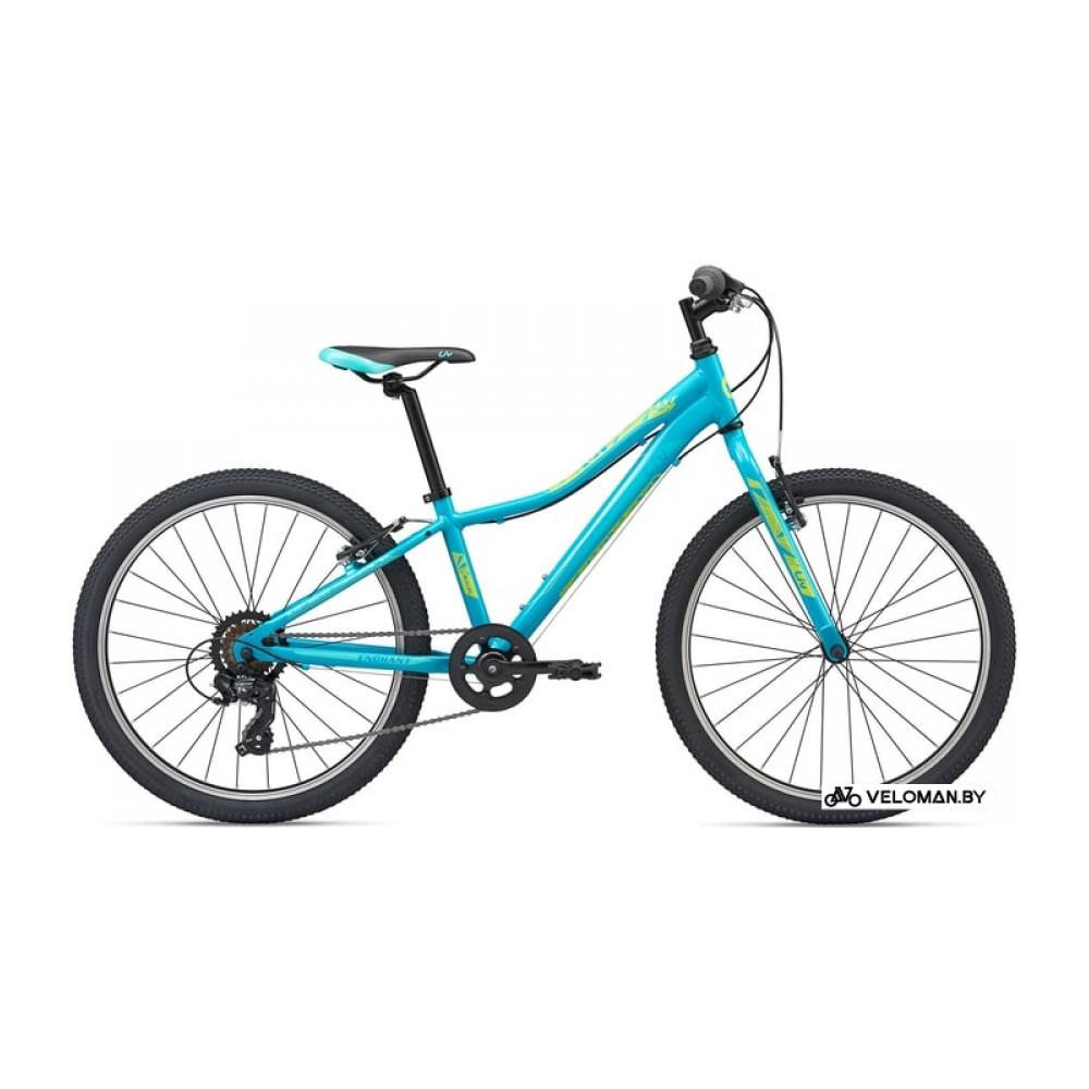 Велосипед горный Giant Liv Enchant 24 Lite 2020 (бирюзовый)