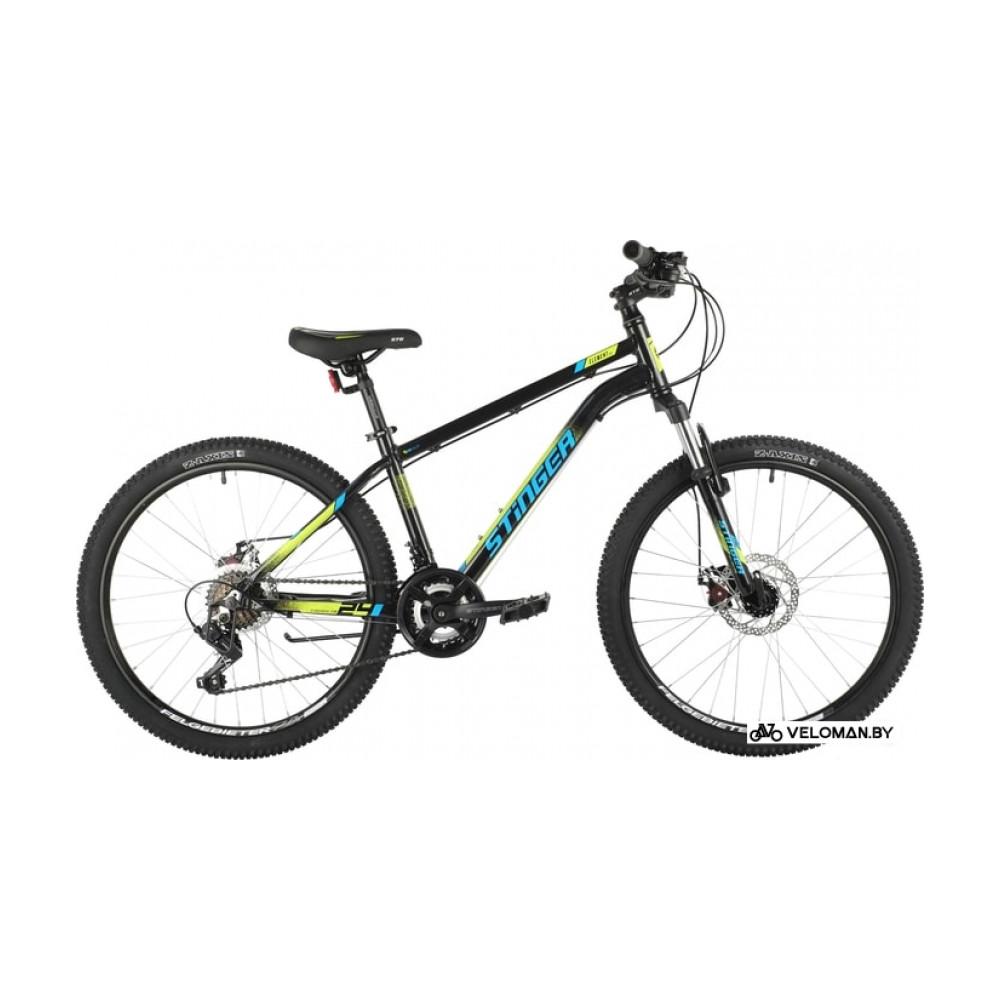 Велосипед горный Stinger Element Evo 24 р.12 2021 (черный)
