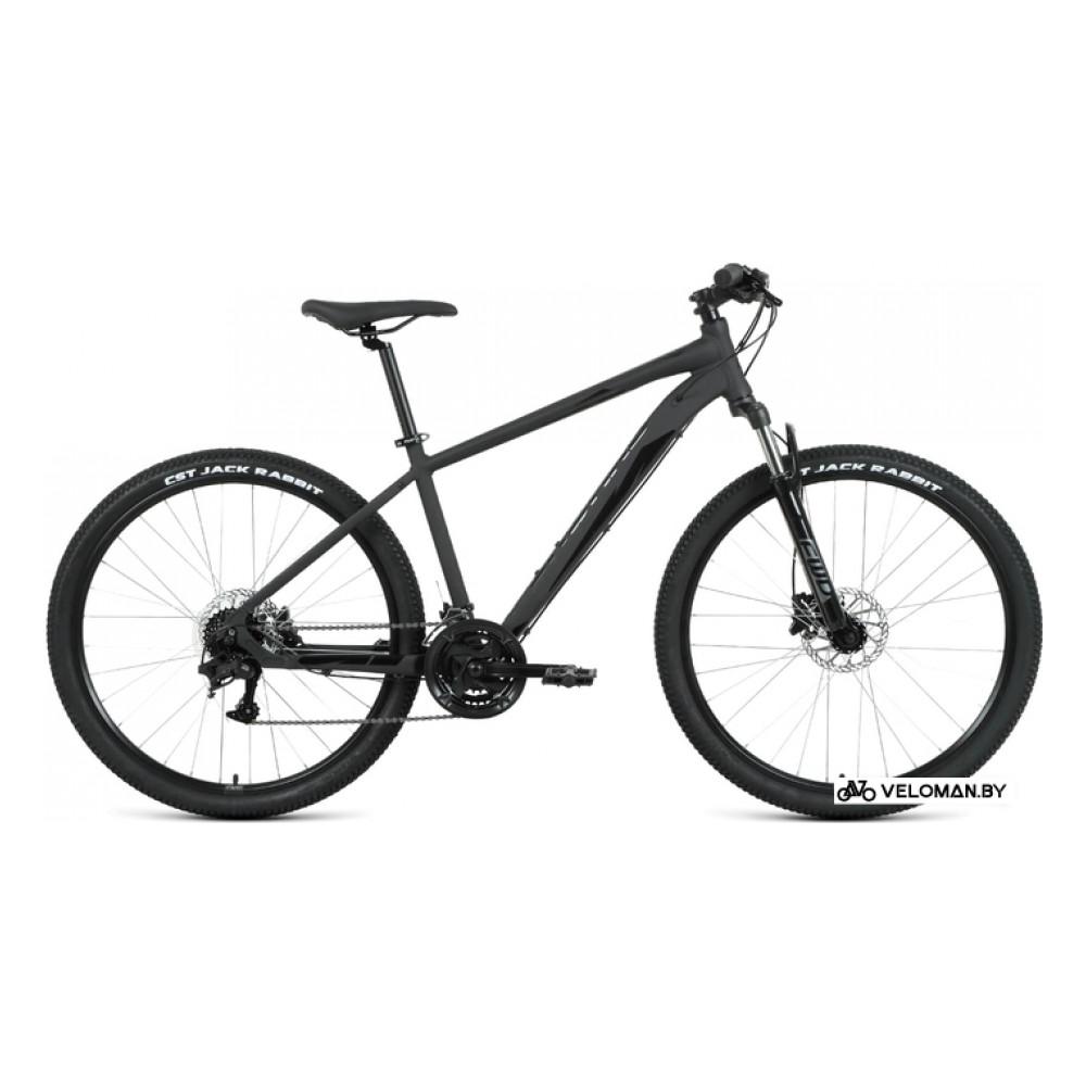 Велосипед горный Forward Apache 27.5 3.2 HD р.19 2022 (черный матовый/черный)