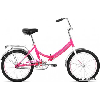 Велосипед городской Forward Arsenal 20 1.0 р.14 2020 (розовый)