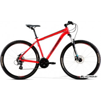 Велосипед горный Merida Big.Nine 10 S 2021 (красный)