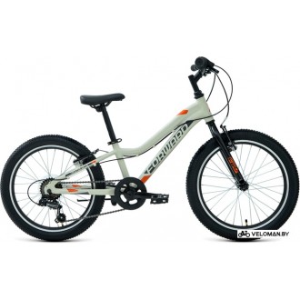 Детский велосипед Forward Twister 20 1.0 2021 (белый)