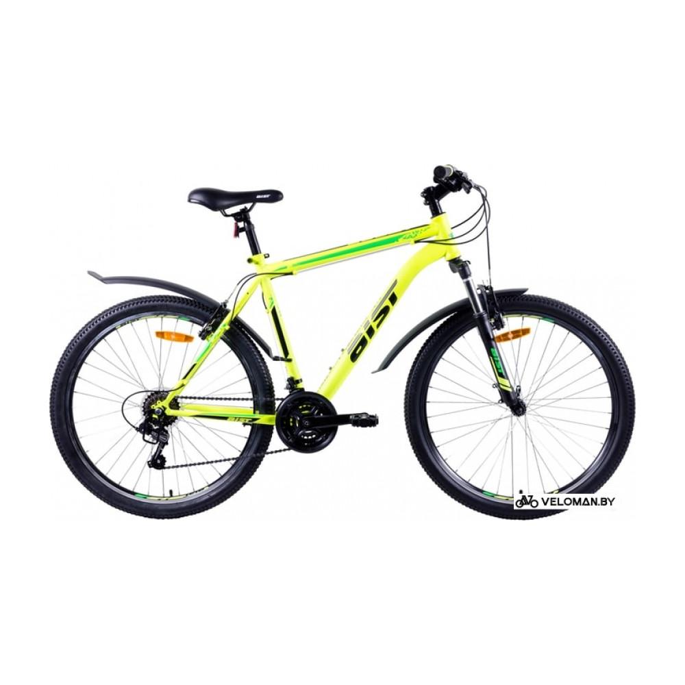 Велосипед горный AIST Quest 26 р.16 2020 (желтый/зеленый)