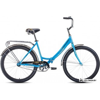 Велосипед городской Forward Sevilla 26 1.0 2020 (голубой)