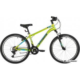 Велосипед горный Stinger Element STD 24 р.12 2021 (салатовый)