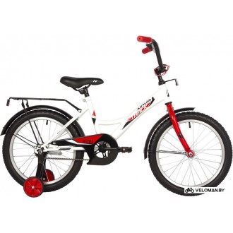 Детский велосипед Novatrack Astra 18 2022 183ASTRA.WT22 (белый/красный)