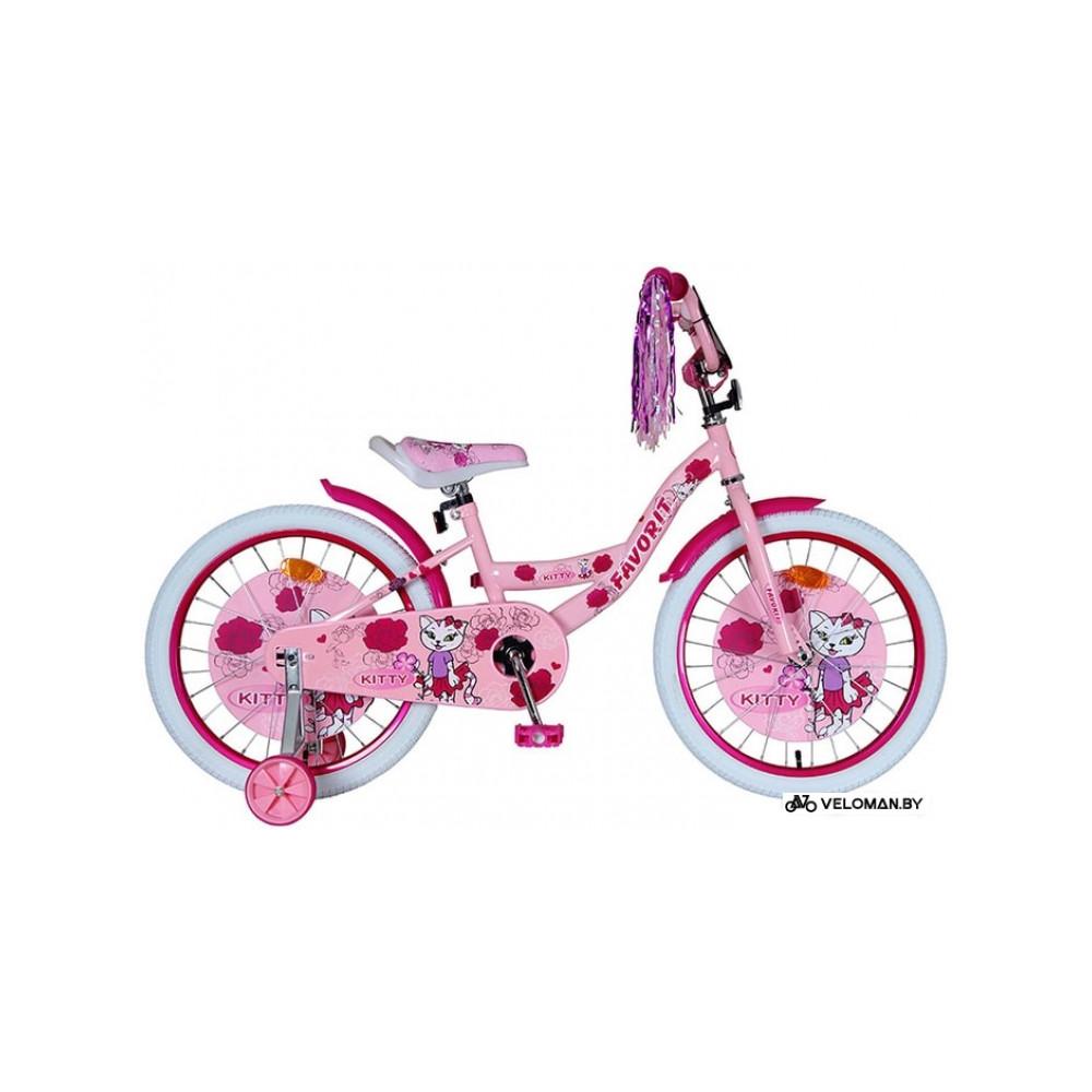 Детский велосипед Favorit Kitty 20 2020 (розовый)