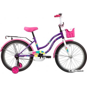 Детский велосипед Novatrack Tetris 20 2020 201TETRIS.VL20 (фиолетовый)