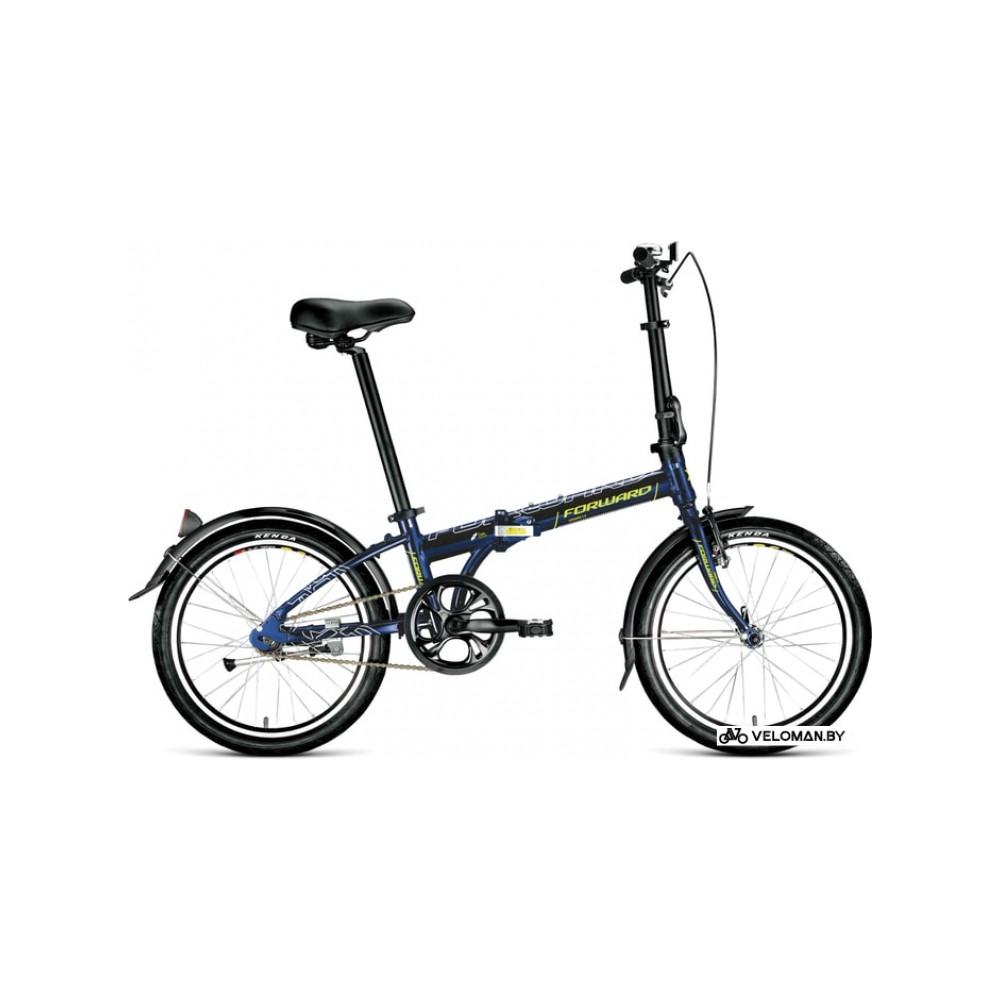 Велосипед городской Forward Enigma 20 1.0 2020 (синий)