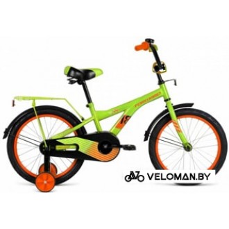 Детский велосипед Forward Crocky 18 2020 (зеленый/оранжевый)