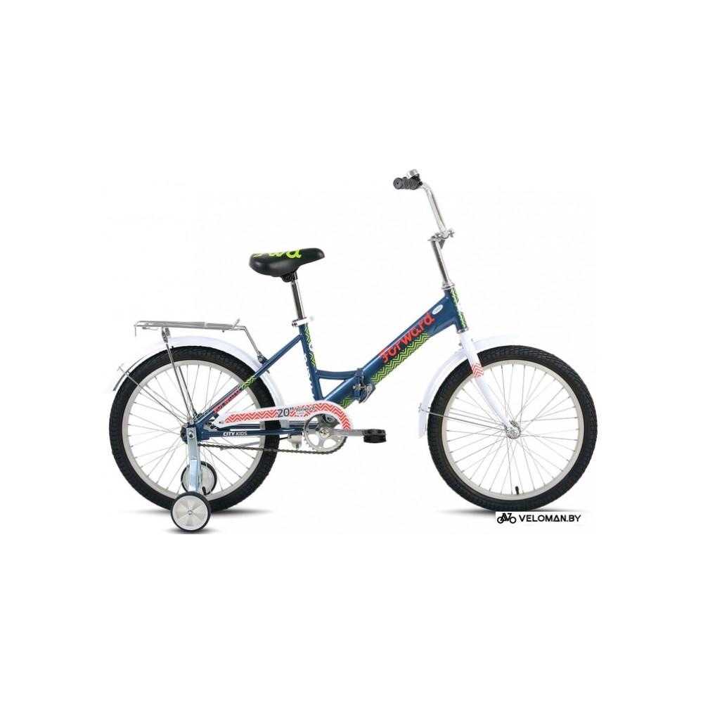 Детский велосипед Forward Timba 20 2020 (синий)