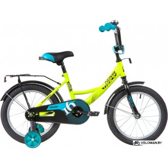 Детский велосипед Novatrack Vector 16 2020 163VECTOR.GN20 (зеленый/черный)