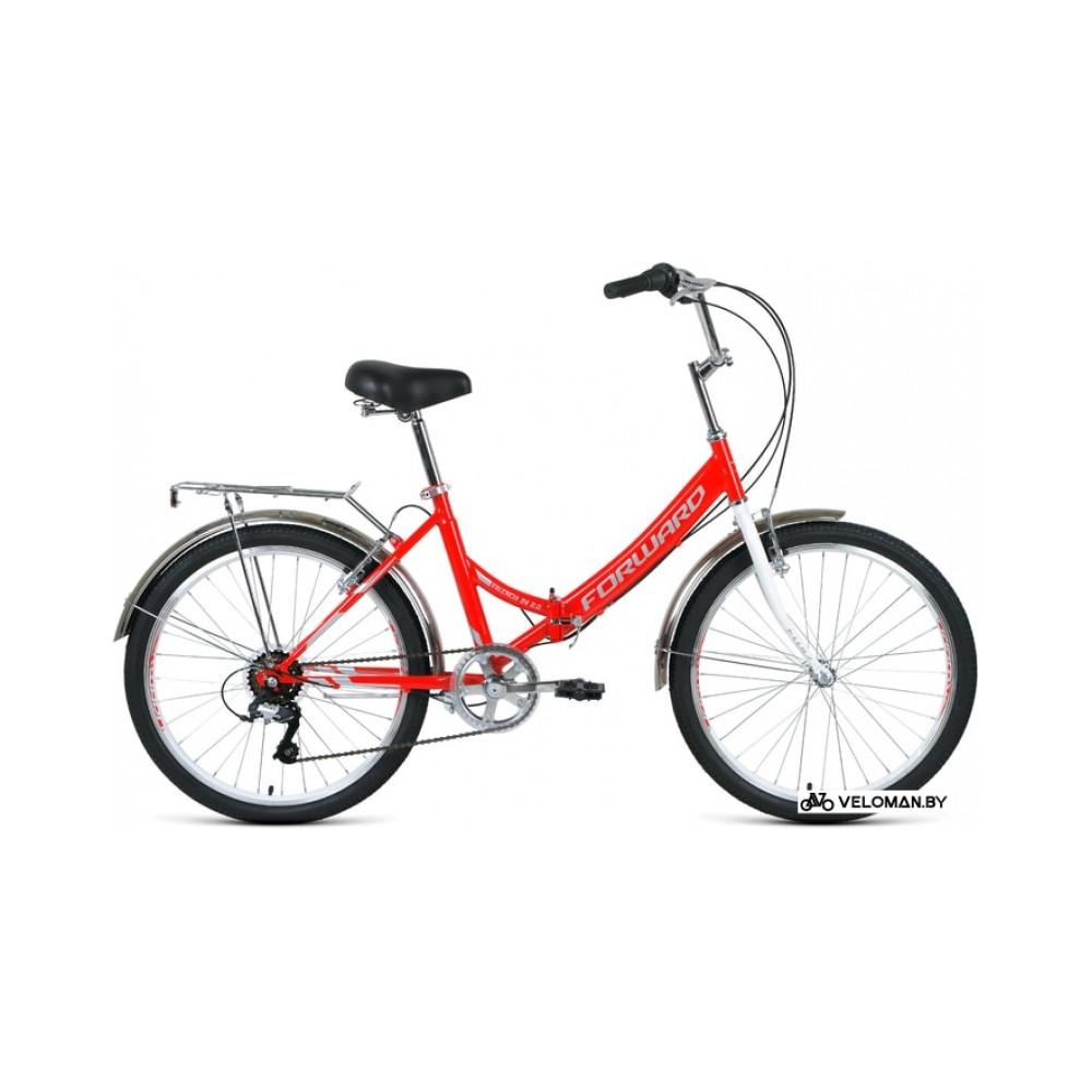 Велосипед Forward Valencia 24 2.0 2021 (красный)