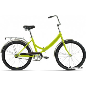 Велосипед городской Forward Valencia 24 1.0 2022 (зеленый)