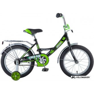 Детский велосипед Novatrack Urban 16 (черный)