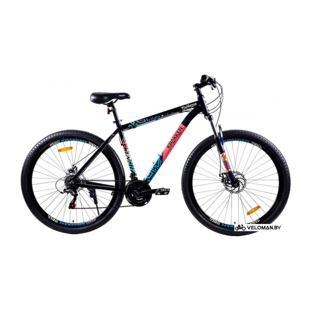 Велосипед Krakken Barbossa 29 р.18 2021 (черный/синий)
