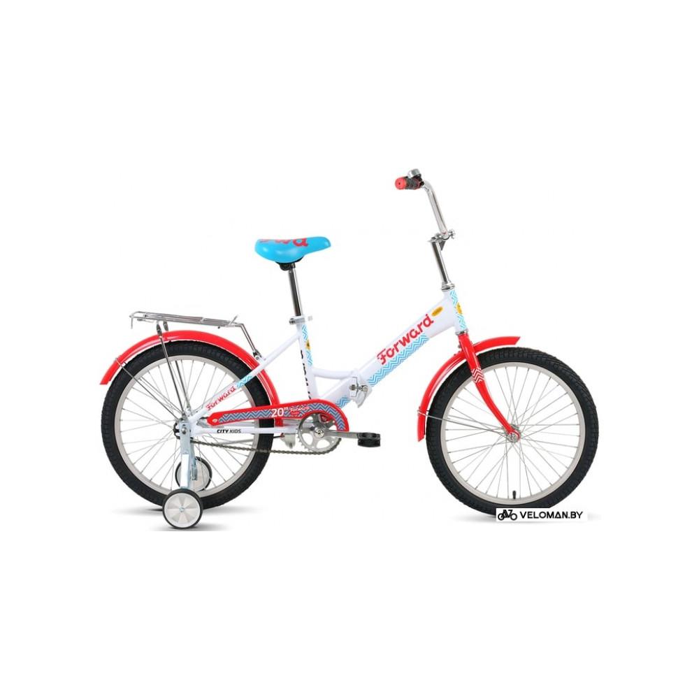 Детский велосипед Forward Timba 20 2021 (белый)