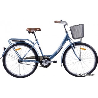 Велосипед городской AIST Jazz 1.0 (голубой, 2019)