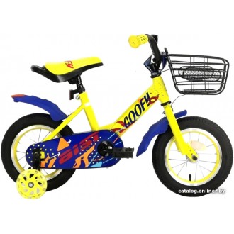 Детский велосипед AIST Goofy 12 2021 (желтый)