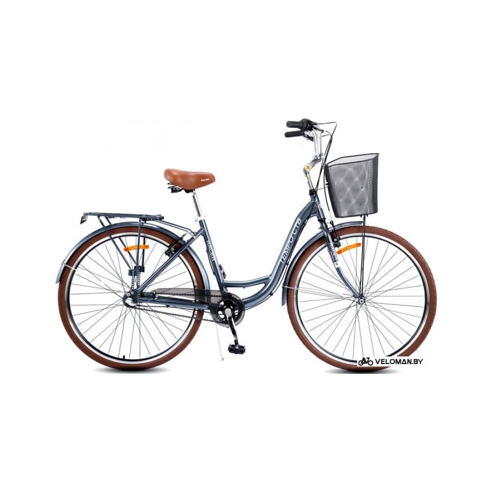Велосипед Racer Tempo CTB 2021 (серый)