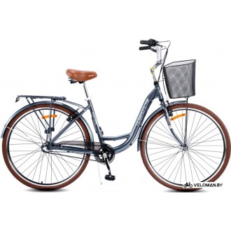 Велосипед городской Racer Tempo CTB 2021 (серый)
