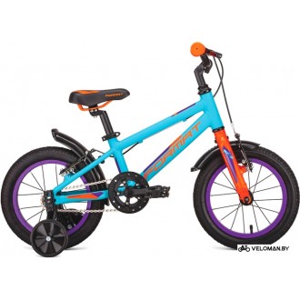Детский велосипед Format Kids 14 (голубой, 2019)