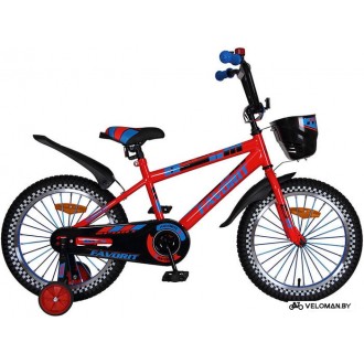 Детский велосипед Favorit Sport 18 (красный, 2020)