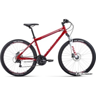 Велосипед горный Forward Sporting 27.5 3.0 disc р.19 2021 (красный)