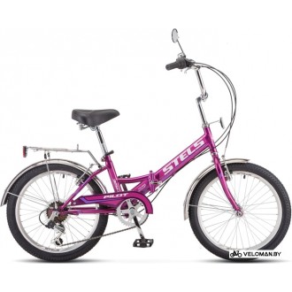 Детский велосипед Stels Pilot 350 20 Z011 2021 (фиолетовый)