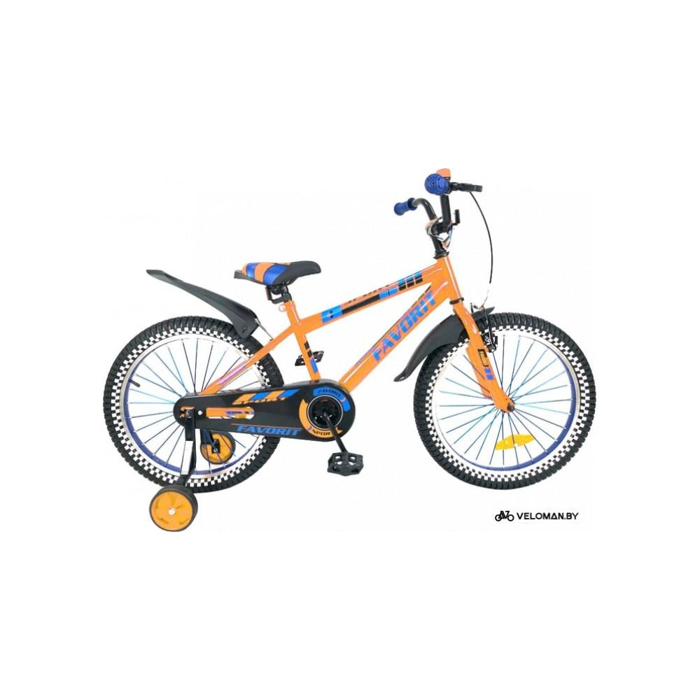 Детский велосипед Favorit Sport 20 (оранжевый, 2019)
