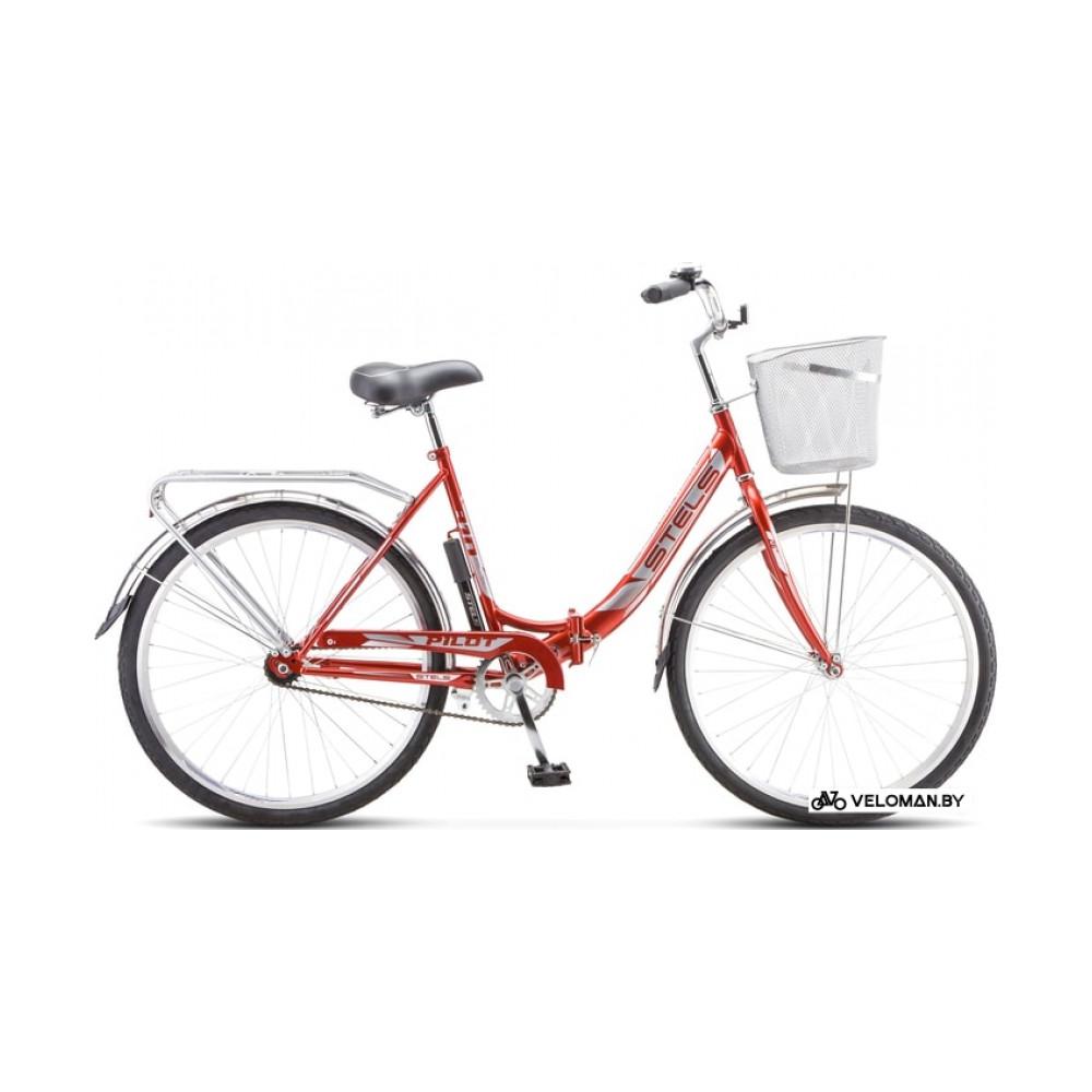 Велосипед Stels Pilot 810 26 Z010 2021 (красный)